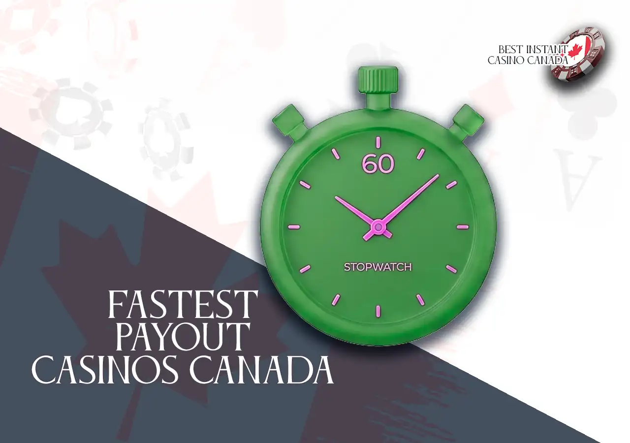 Ranking of Canadian casinos by payout speed