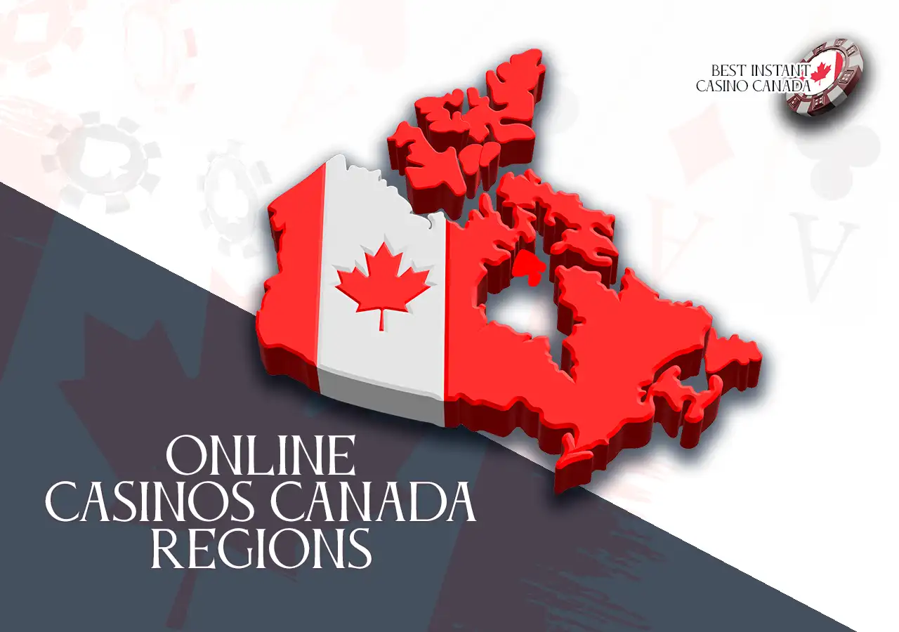Online casino availability across Canadian regions