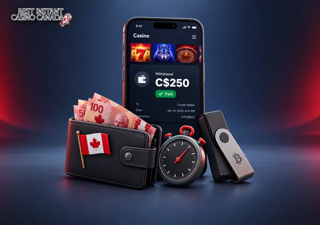 Fast withdrawal casinos for Canadian players